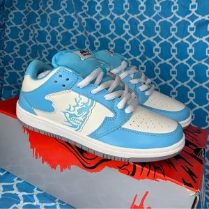 Warren lotas reaper dunk Men’s size 6 electric blue unc low top sneakers fashion